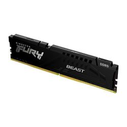 Kingston Fury Beast 32GB, DDR5, 5200MHz (PC5-38400), CL40, 1.25V, ECC, XMP 3.0, PMIC, DIMM Memory Kingston Fury Beast 32GB, DDR5, 5200MHz (PC5-38400), CL40, 1.25V, ECC, XMP 3.0, PMIC, DIMM Memory
